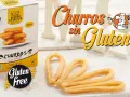Churros sin gluten recién hechos, listos para disfrutar. ¡El sabor tradicional sin gluten!