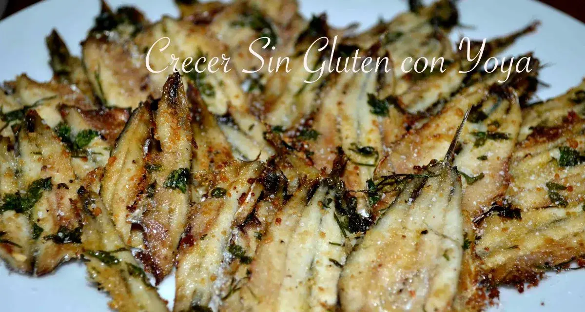 Deliciosos boquerones al horno, crujientes y dorados, con hierbas frescas y un toque de sal. ¡Una receta fácil y sabrosa!