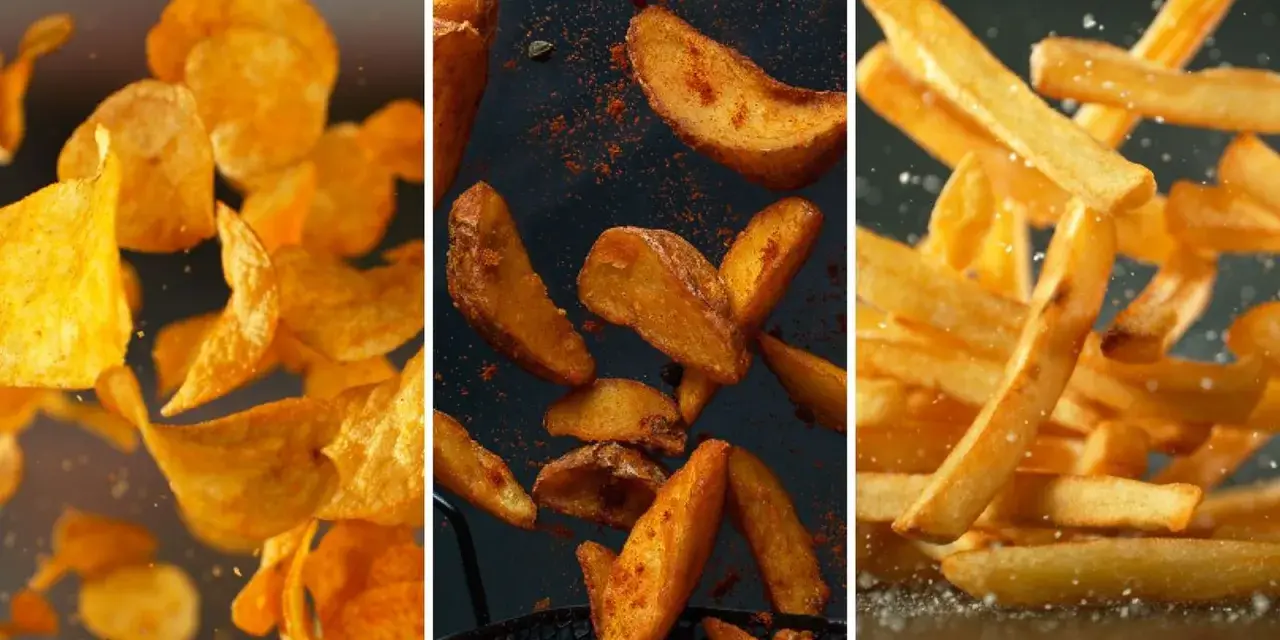 Patatas fritas, gajos y chips, ¡un festín de recetas con patatas!