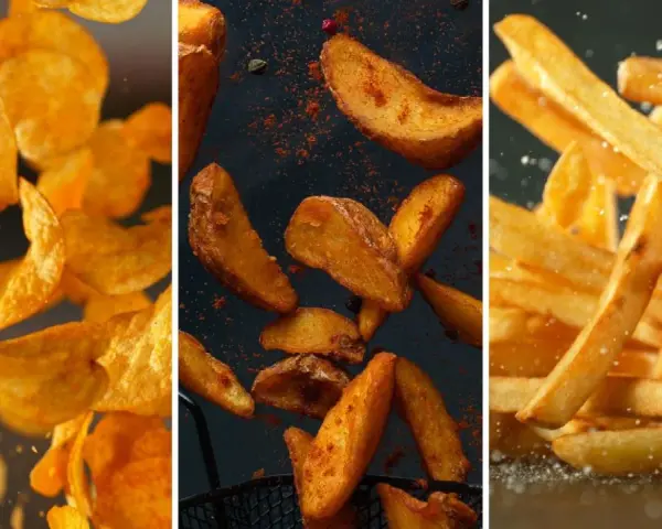Patatas fritas, gajos y chips, ¡un festín de recetas con patatas!